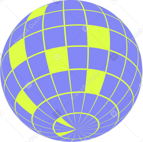 зеркальный дискотечный шар в PNG, SVG