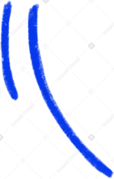 two blue lines PNG、SVG