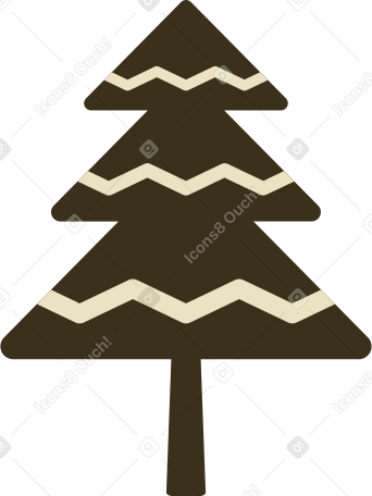 pine tree Illustration in PNG, SVG