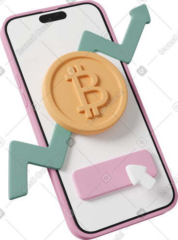 Iphone bitcoin PNG, SVG