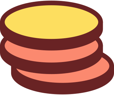 coin stack PNG, SVG