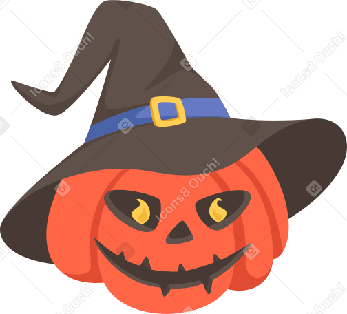 ハロウィンかぼちゃ PNG、SVG