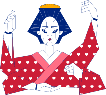Geisha в PNG, SVG