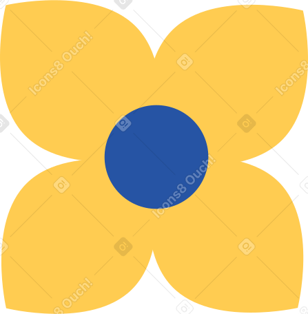 flower Illustration in PNG, SVG