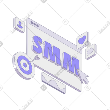 用点赞、消息和用户签名文本为 smm 写字动态插图，格式有GIF、Lottie (JSON)、AE