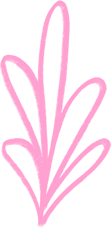 pink tall bush PNG, SVG