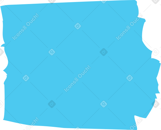 sky blue rectangle PNG, SVG