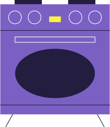 stove PNG, SVG