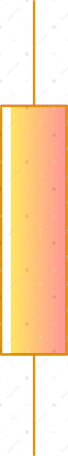 차트용 노란색 촛대 PNG, SVG
