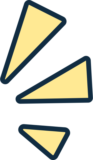 Trois étincelles jaunes PNG, SVG