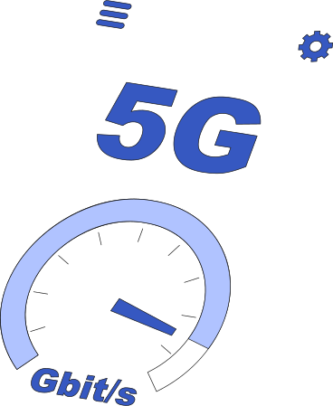 5G speed test PNG, SVG