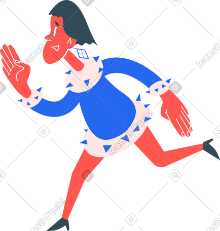 运行的女人 PNG, SVG