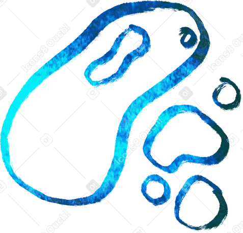 blue line cells в PNG, SVG