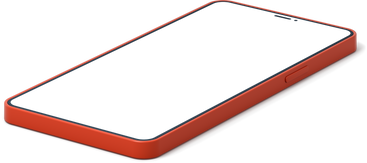 Red phone with blank white screen PNG, SVG