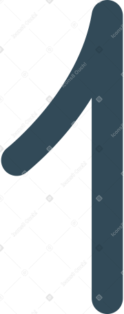 dark blue one Illustration in PNG, SVG