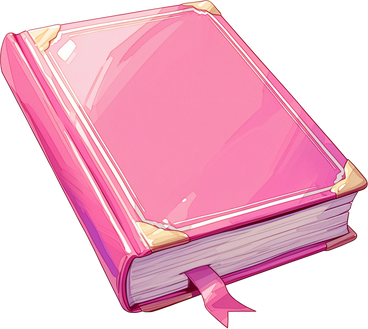 핑크색 책 PNG, SVG