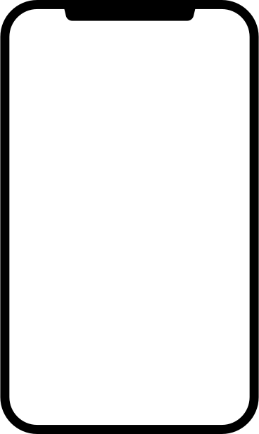 Big white mobile phone PNG、SVG