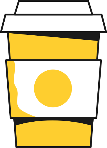 cup of coffee with lid PNG, SVG
