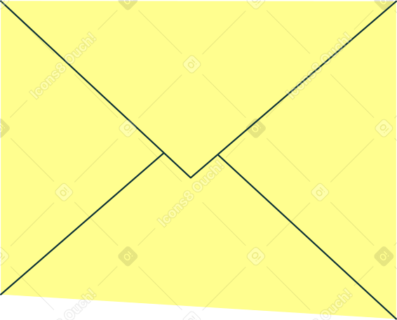 carta amarela PNG, SVG