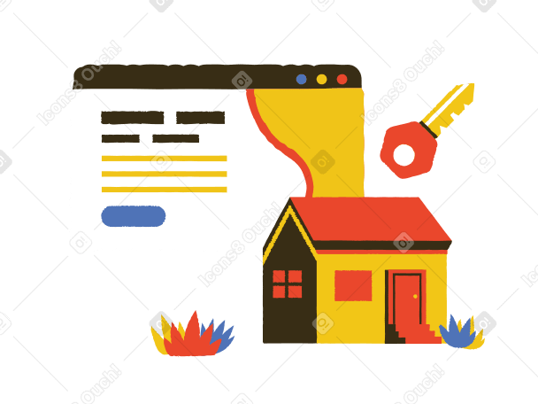 online-immobilie zum verkauf PNG, SVG