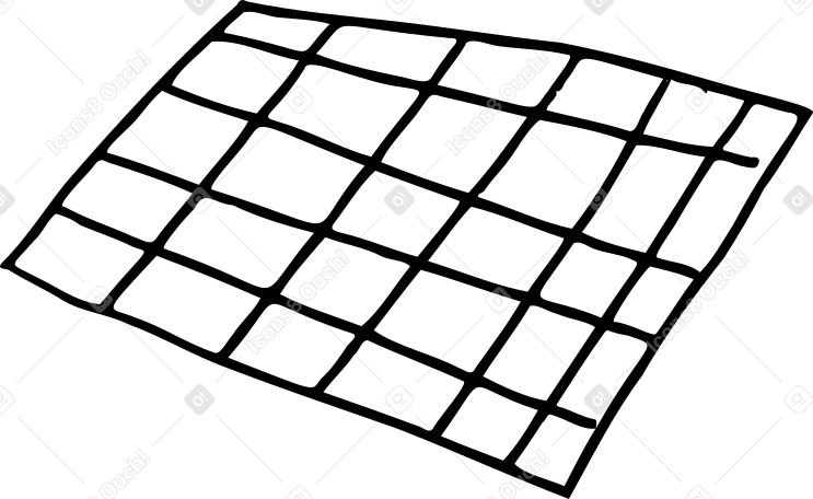 blanket with square pattern PNG, SVG
