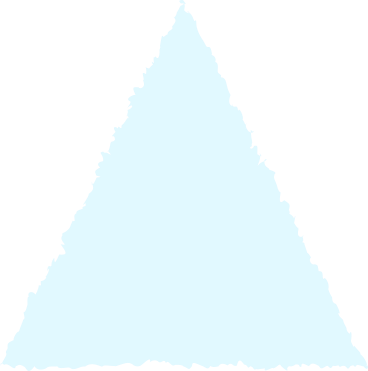 Triângulo azul PNG, SVG
