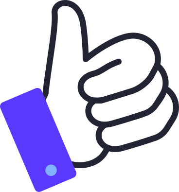hand shows thumbs up PNG, SVG