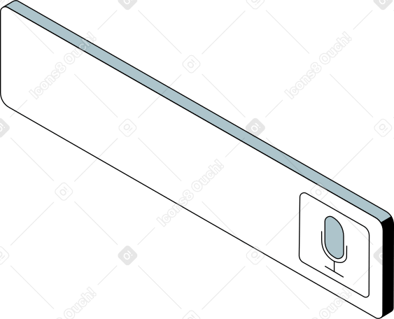 search bar Illustration in PNG, SVG