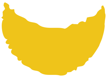 Yellow crescent PNG、SVG