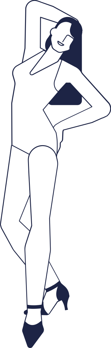girl in a swimsuit PNG, SVG