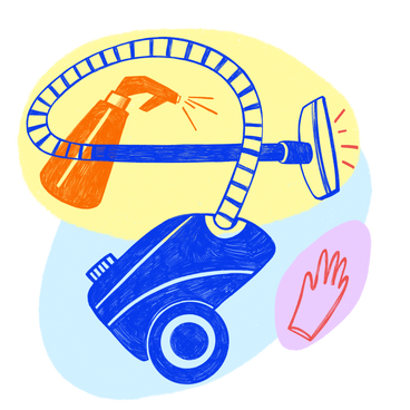 Home cleaning tools  PNG, SVG