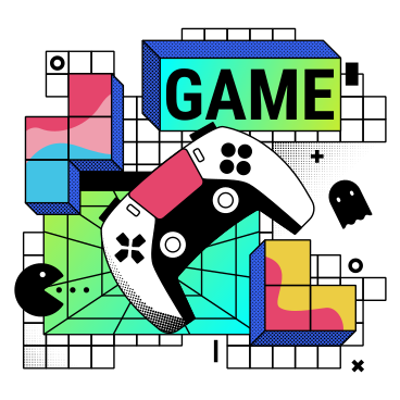 Gaming-controller und retro-spielelemente PNG, SVG