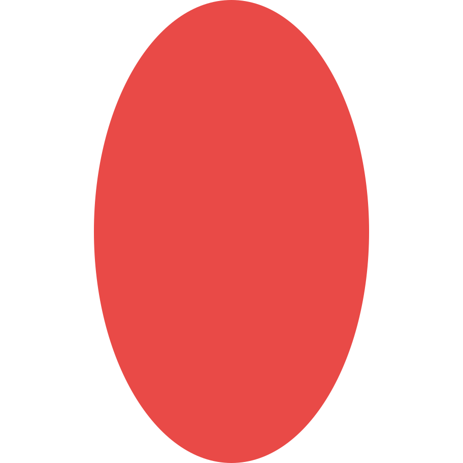 Ellipse red Illustration in PNG, SVG