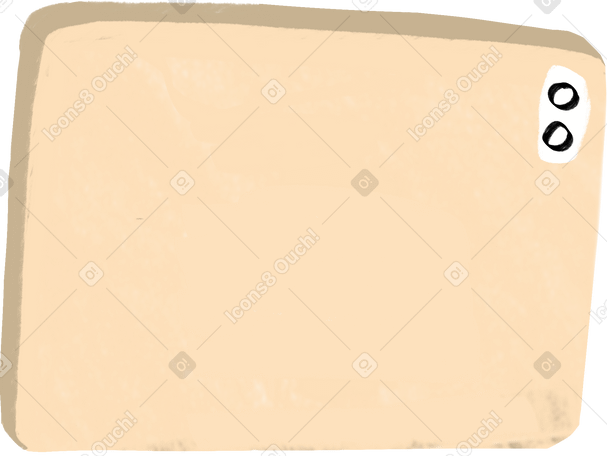 beige tablet PNG、SVG