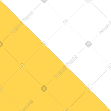 Triangle yellow PNG, SVG