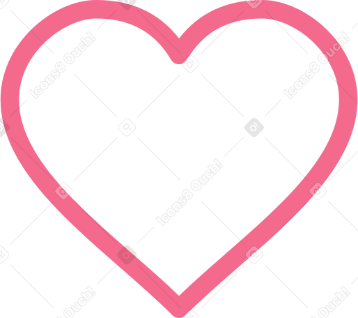 white heart Illustration in PNG, SVG