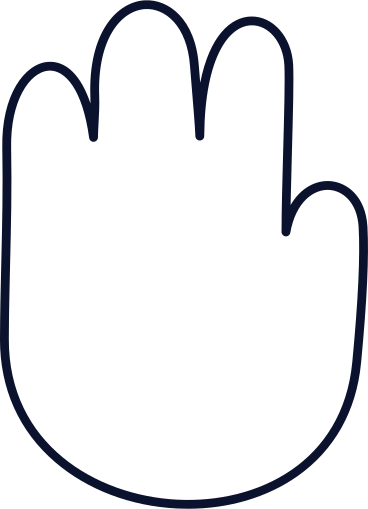 Форма руки в PNG, SVG