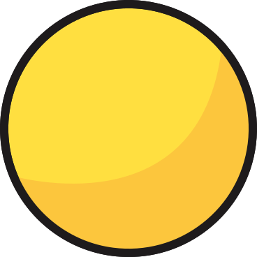 big yellow circle PNG, SVG