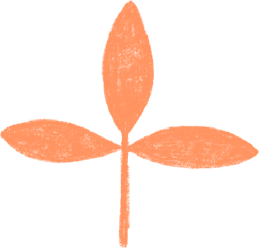 小さなオレンジ色の植物 PNG、SVG
