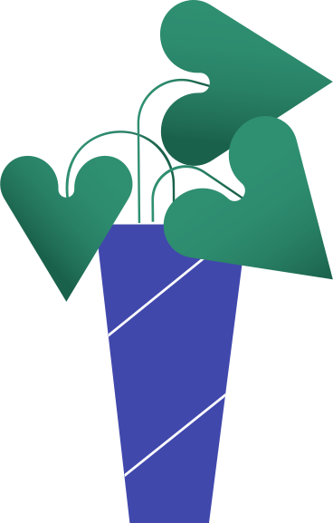 pot with a plant PNG, SVG