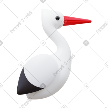 Stork PNG, SVG