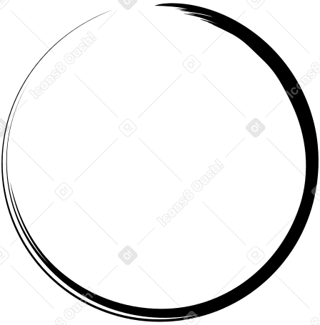 redondo negro PNG, SVG