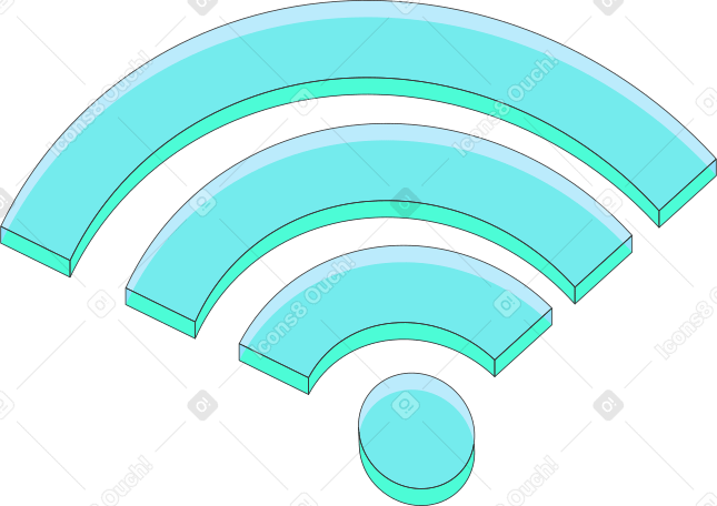 无线网络图标 PNG, SVG