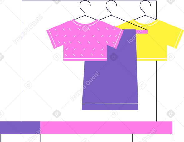 outdoor-kleiderbügel mit kleidung PNG, SVG