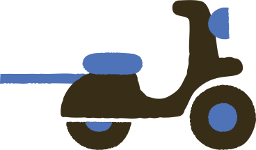 Moped PNG, SVG