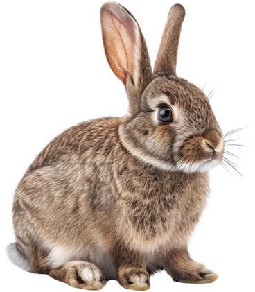 Кролик в PNG, SVG