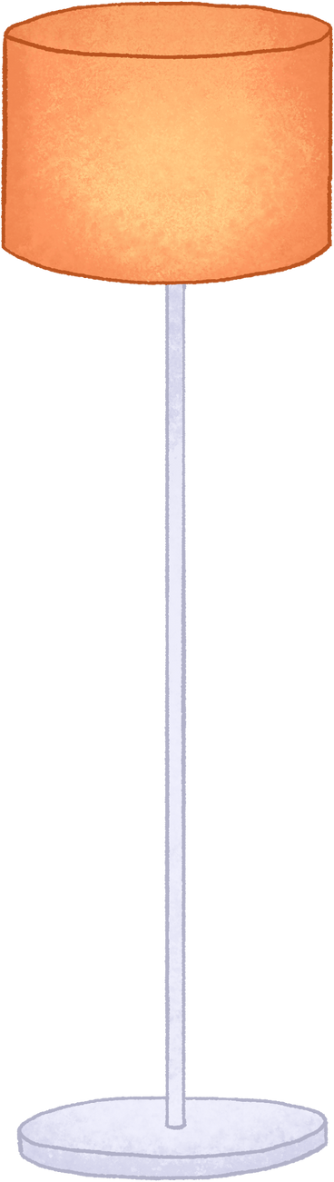 Floor lamp PNG, SVG