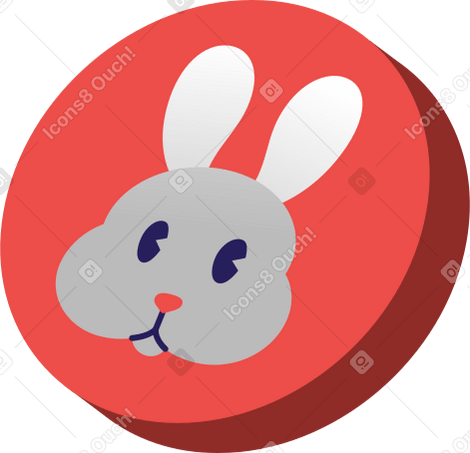 bunny icon PNG, SVG