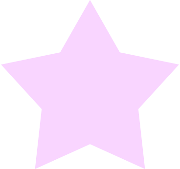 Pink star PNG、SVG