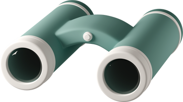 green binoculars PNG, SVG